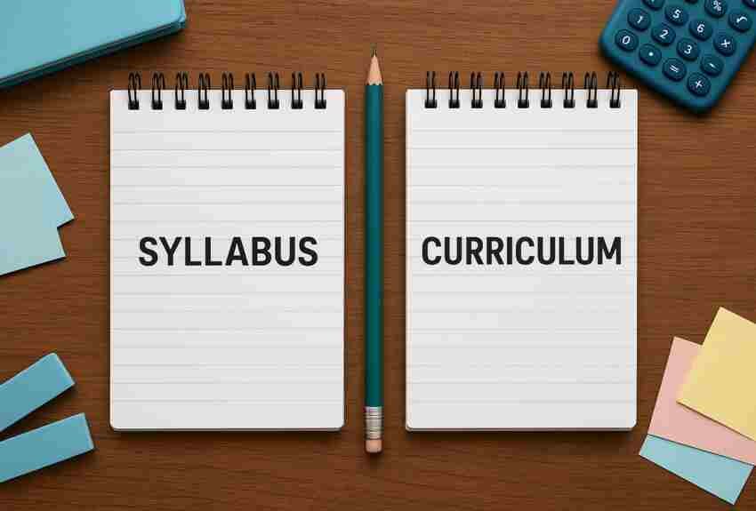 Difference Between Syllabus and Curriculum