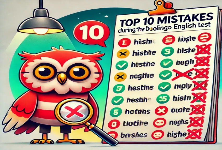 Top 10 Mistakes to Avoid During the Duolingo English Test