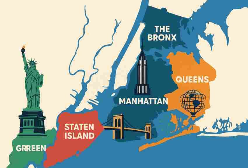 The 5 Boroughs of NYC: A Complete Guide for International Students 1 Boroughs of NYC