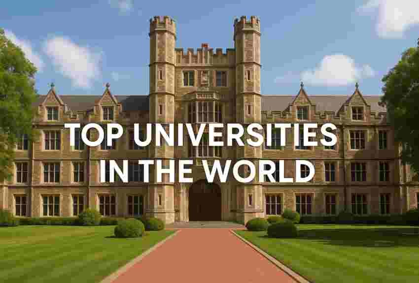 Top 10 Universities in the World 1 Top 10 Universities in the World