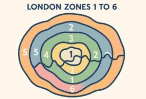 United Kingdom 4 London Zones