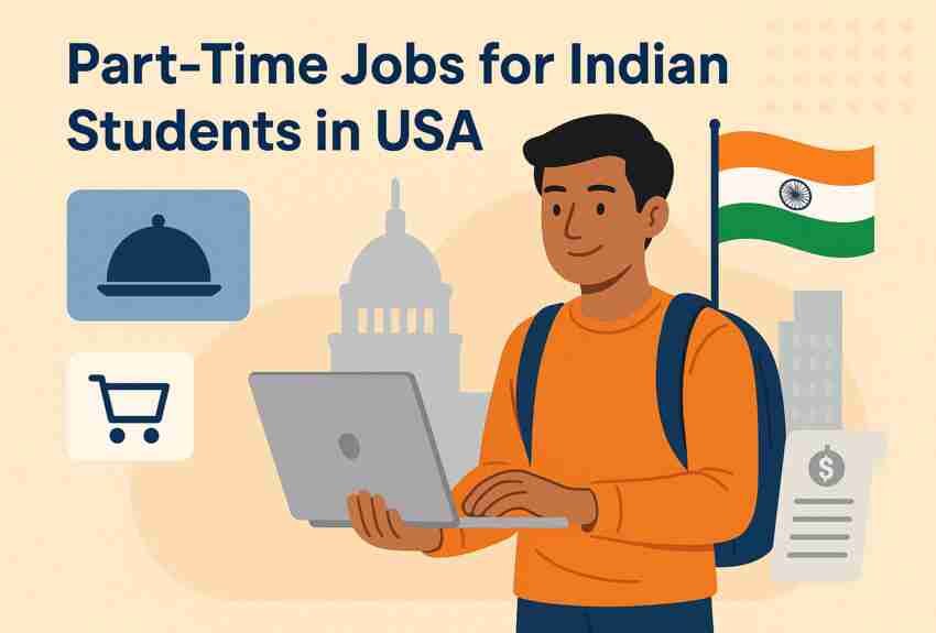 10 In-Demand Part-Time Jobs for Indian Students in the USA (2025) 1 Indian Students' Part-Time Jobs