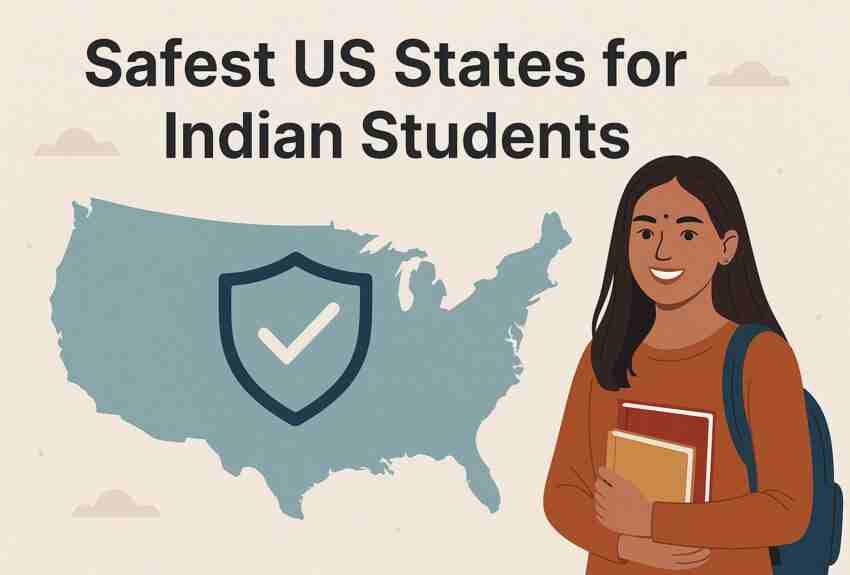 Top 10 Safest US States for Indian Students in 2025 1 Safest US States for Indian Students