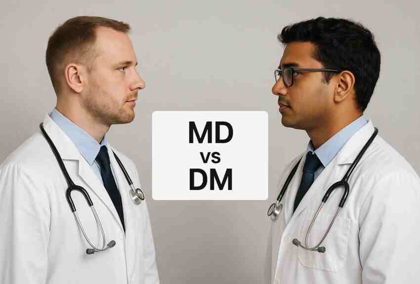 Find The Difference Between MD and DM 1 MD vs DM