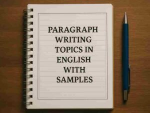 Paragraph Writing Topics in English with Samples