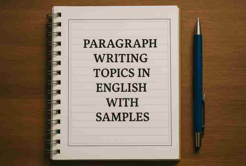 100+ Paragraph Writing Topics in English with Samples 1 Paragraph Writing Topics in English with Samples