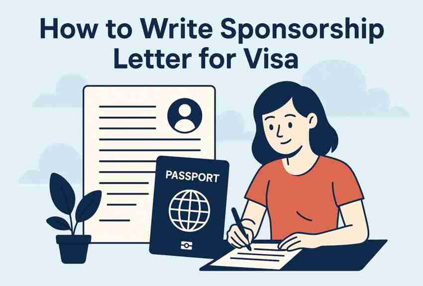 How to Write Sponsorship Letter for Visa: Sample, and Format 1 Sponsorship Letter for Visa