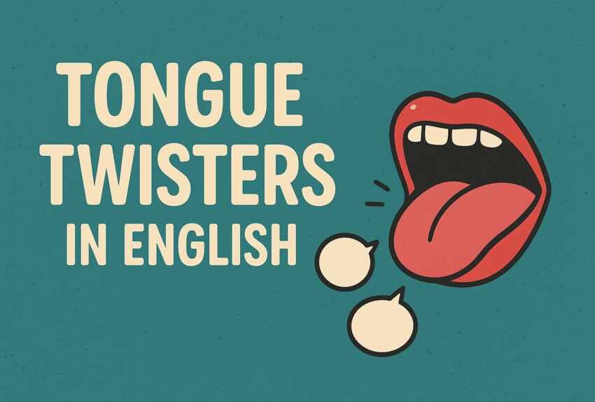 50+ Tongue Twisters in English for Clear Pronunciation 1 Tongue Twisters in English