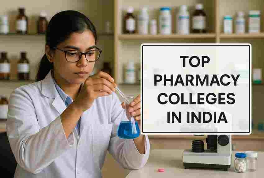 Top Pharmacy Colleges in India 2025: Ranking, Admission, Fees, Placements, Cutoff 1 Top Pharmacy Colleges in India