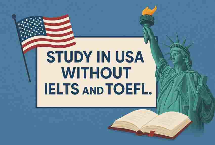 Study in USA Without IELTS and TOEFL in 2026 1 Study in USA Without IELTS and TOEFL