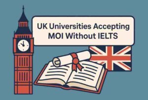 UK Universities Accepting MOI Without IELTS