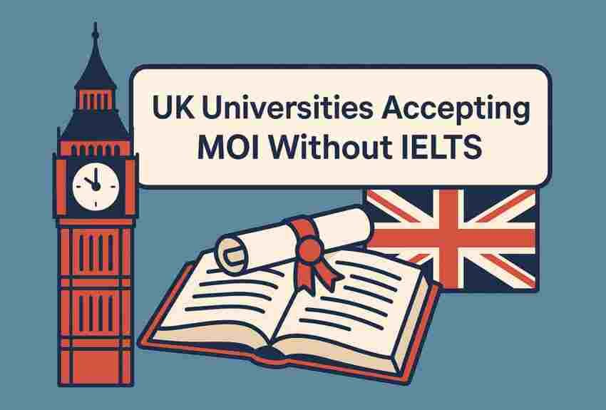 UK Universities Accepting MOI Without IELTS