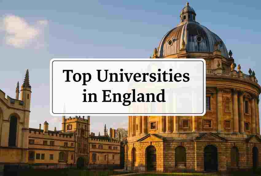 Best Universities in England for Indian Students 2025–26 1 Universities in England