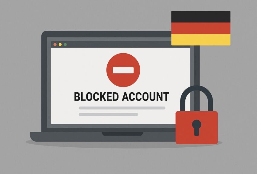 Blocked Account in Germany