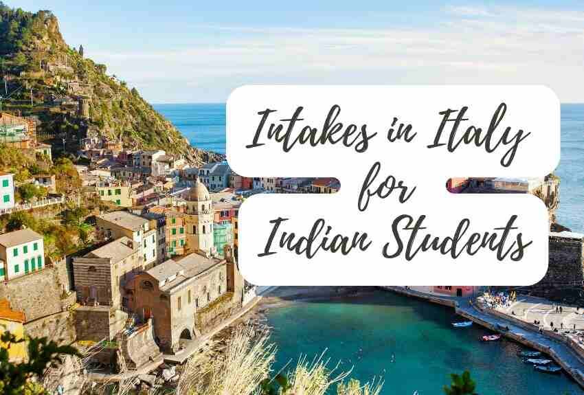 Intakes in Italy for Indian Students