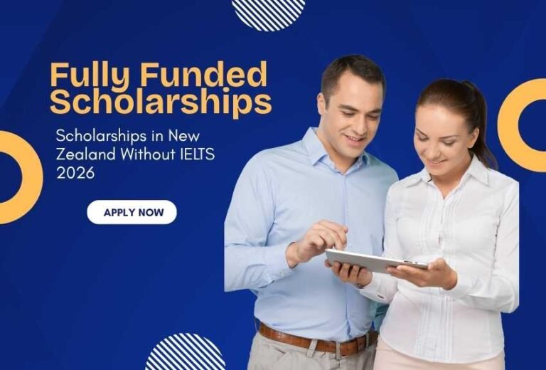 Fully Funded Scholarships in New Zealand Without IELTS 2026