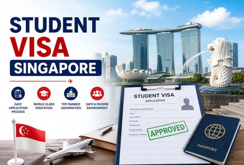 Singapore Student Visa 2026: How to Apply, Types, Cost, Documents & Processing Time 1 Singapore Student Visa