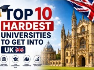 hardest universities to get into UK