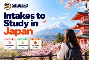 Intakes to Study in Japan